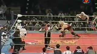 (2001.04.15) Sasuke, GOEMON & Onryo vs. Kuroda, Gannosuke & Mammoth Sasaki - FMW