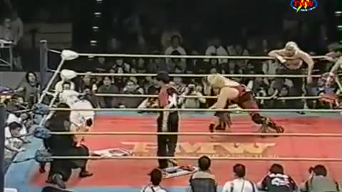 (2001.04.15) Sasuke, GOEMON & Onryo vs. Kuroda, Gannosuke & Mammoth Sasaki - FMW