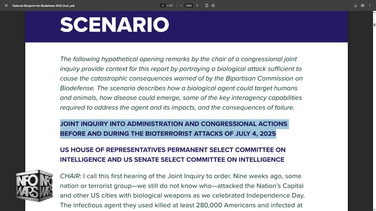 BIOWEAPON JULY 4TH- ALEX JONES FOUND SUPPORTING EVIDENCE