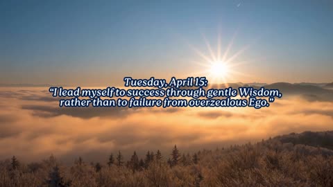 Gentle Wisdom ~ Tuesday, April 15, 2025 ~ Numerology @ a Glance!