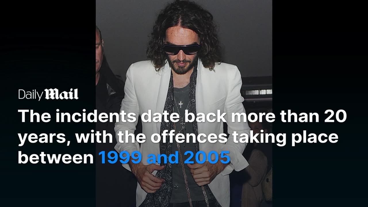 Russell Brand, once married to Katy Perry, charged with rape ~ by DailyMail