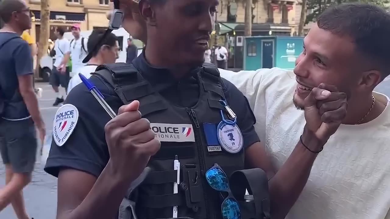 When Pickpocket Tricks Meet Law Enforcement