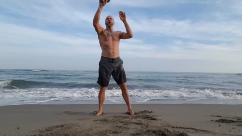 Kettlebells, kettlebell juggling, kettlebell training