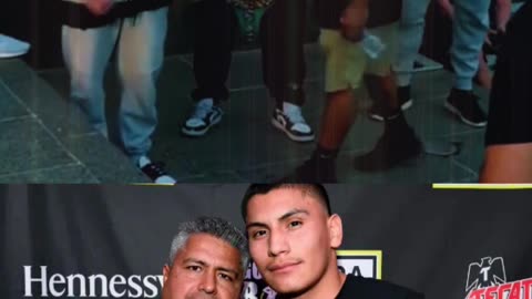 Vergil Ortiz camp looking CONFUSED & LOST.
