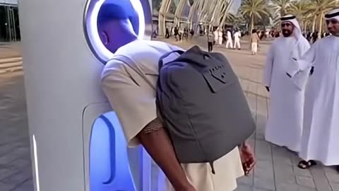 Dubai’s Newest Future AI Barber 😲AI Haircut Machine 3.0 ✂️ Dubai’s Future Is Here!