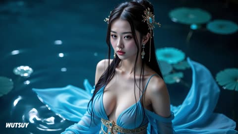 Moonlit Goddess - A Vision of Divine Beauty and Elegance ❤️ 💕❤️