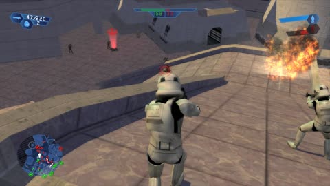 Star Wars Battlefront 2004 - Instant Action Bespin: Cloud City Empire Gameplay
