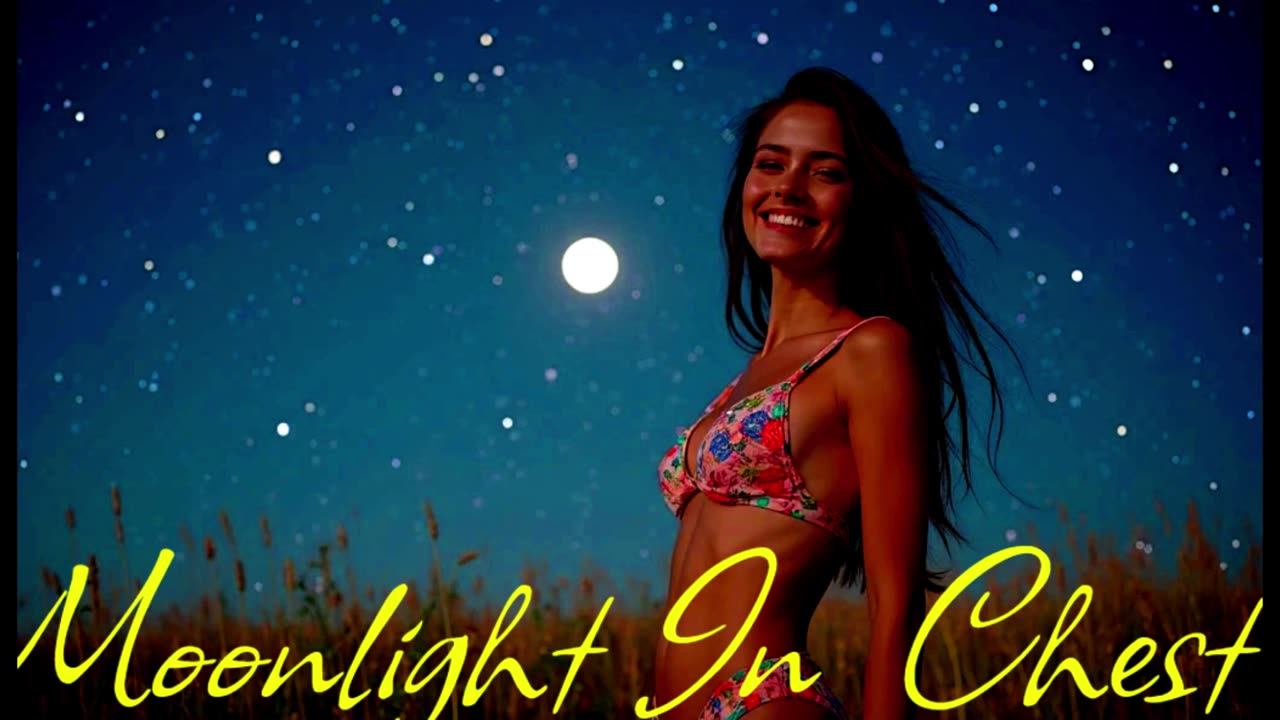 Electronic Music. Song Moonlight In The Chest.
