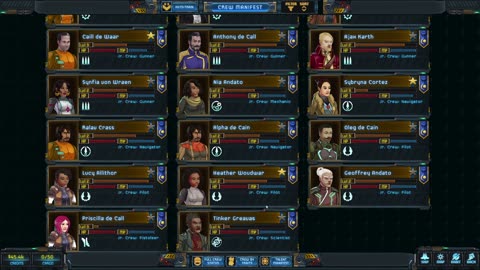 Star Traders: Frontiers 2 hiring a scientist and a scavenger, first ground combat