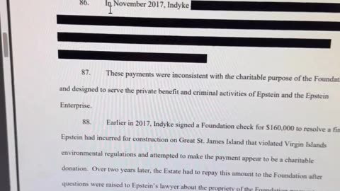 The "Redacted" Epstein PDF wasn't flattened, so you can easily read what was Blacked Out 📄👀