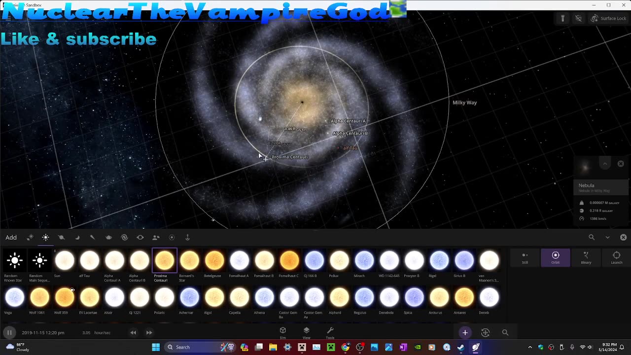 Universe sandbox