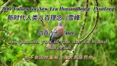 800 Values for New Era Human Being（460）