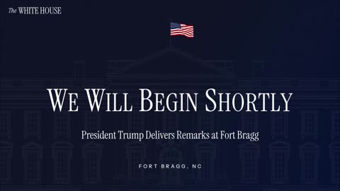 President Trump Delivers Remarks at Fort Bragg