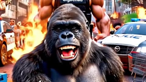 POV: Gorilla Gets 5 Stars IRL 🚨💀 Meme Chaos Begins