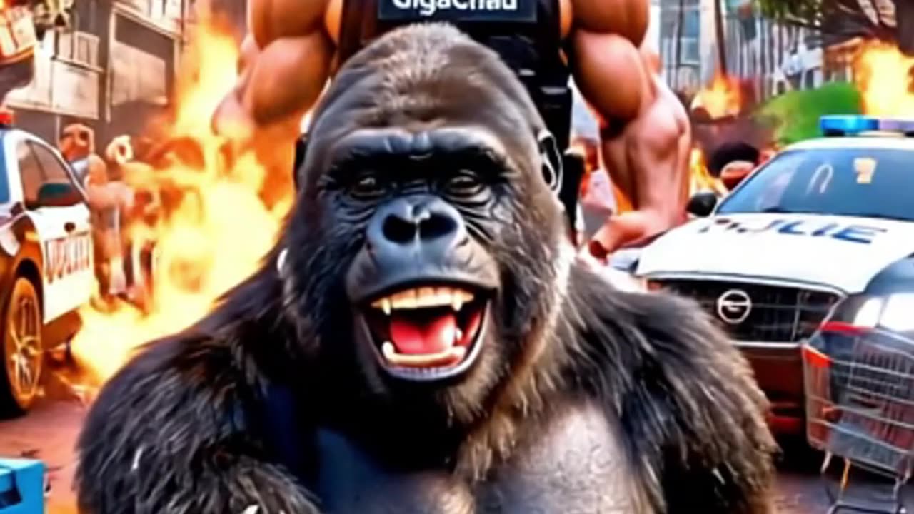 POV: Gorilla Gets 5 Stars IRL 🚨💀 Meme Chaos Begins