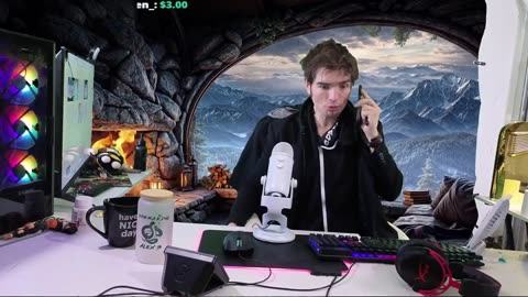 Not sure if it's smart to talk details of your divorce on a live stream... (Alex B)