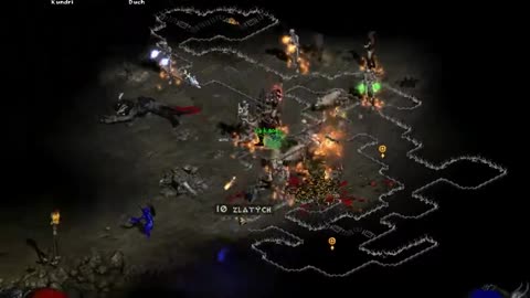 Diablo II: LoD (Coop, + Vyktory, 8-players mode / režim 8 hráčů) Walkthrough/Videonávod #24 [CZ/EN]