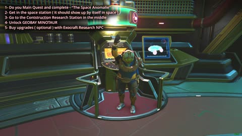 NMS│How to Unlock the MINOTAUR Blueprint - Fast Guide 2025