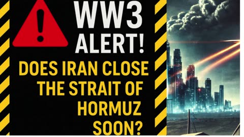 P1 🌍 WW3 ALERT: Will Iran Close the Strait of Hormuz? | Global Crisis Brewing