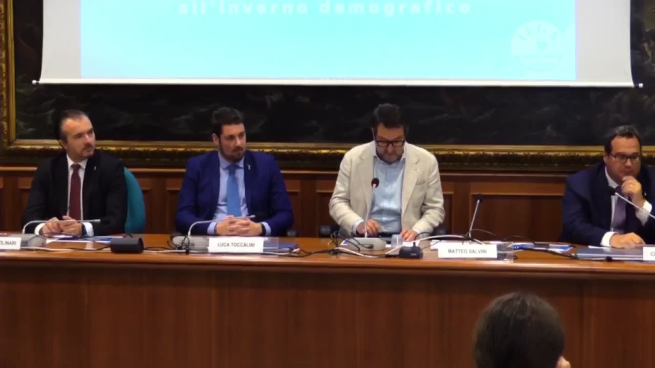 🔴 Matteo Salvini in conferenza stampa sul p.d.l. occupazione giovanile (Camera dei dep. 14.05.2025)