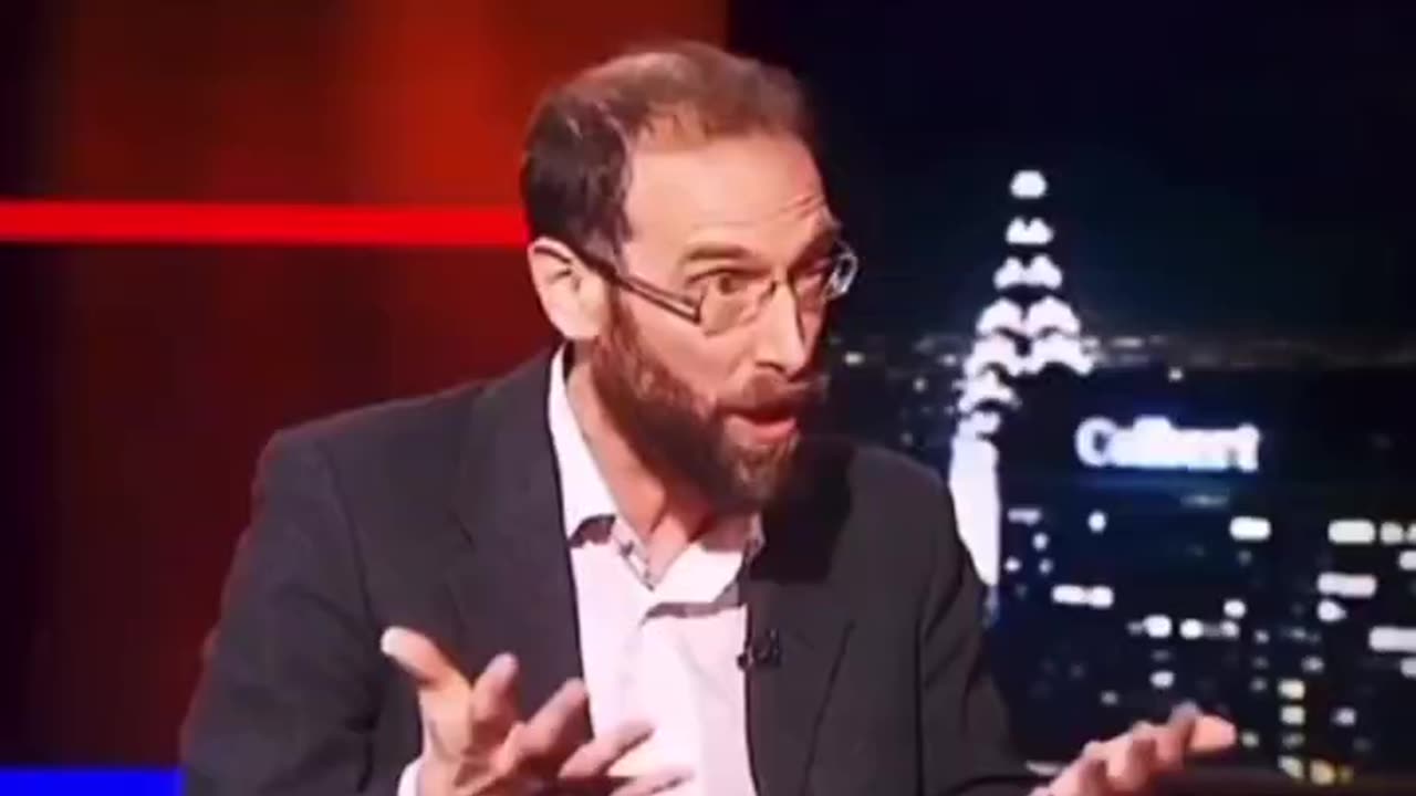 Two psychopaths having a chat about genocide, how quaint...and the audience laughs