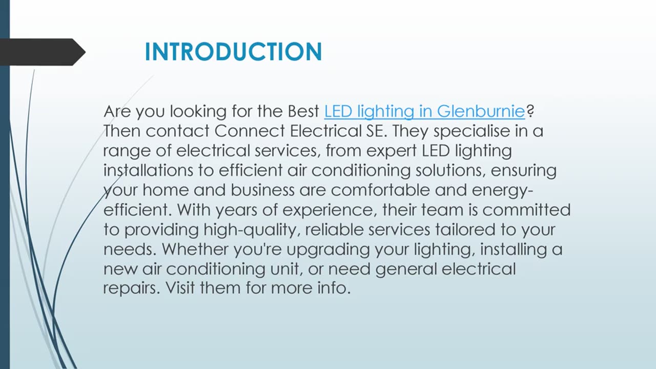 Best LED lighting in Glenburnie