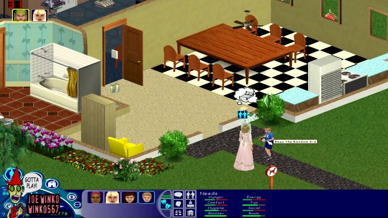 Sims 1 Gameplay Series 1x11 Joe Winko