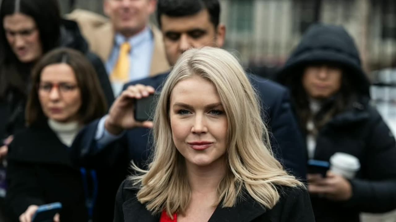 White House spokesman and special assistant to the president in Trump's red Tesla |