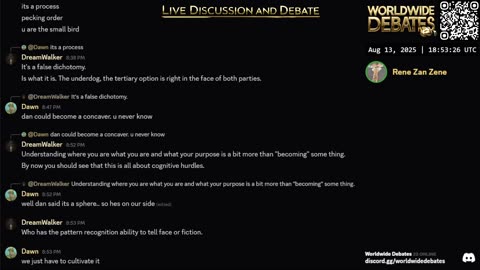 0016 - Worldwide Debates LIVE - YouTube/Rumble/Twitch/Kick