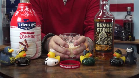 Merry Christmas - Revel Stoke Butterscotch Whiskey & Lucerne Eggnog