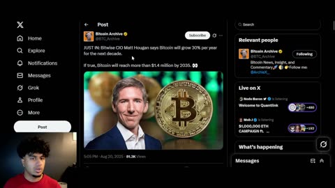 BITWISE JUST SAID THIS ABOUT BITCOIN!! BITCOIN 2035 PRICE PREDICTION!!