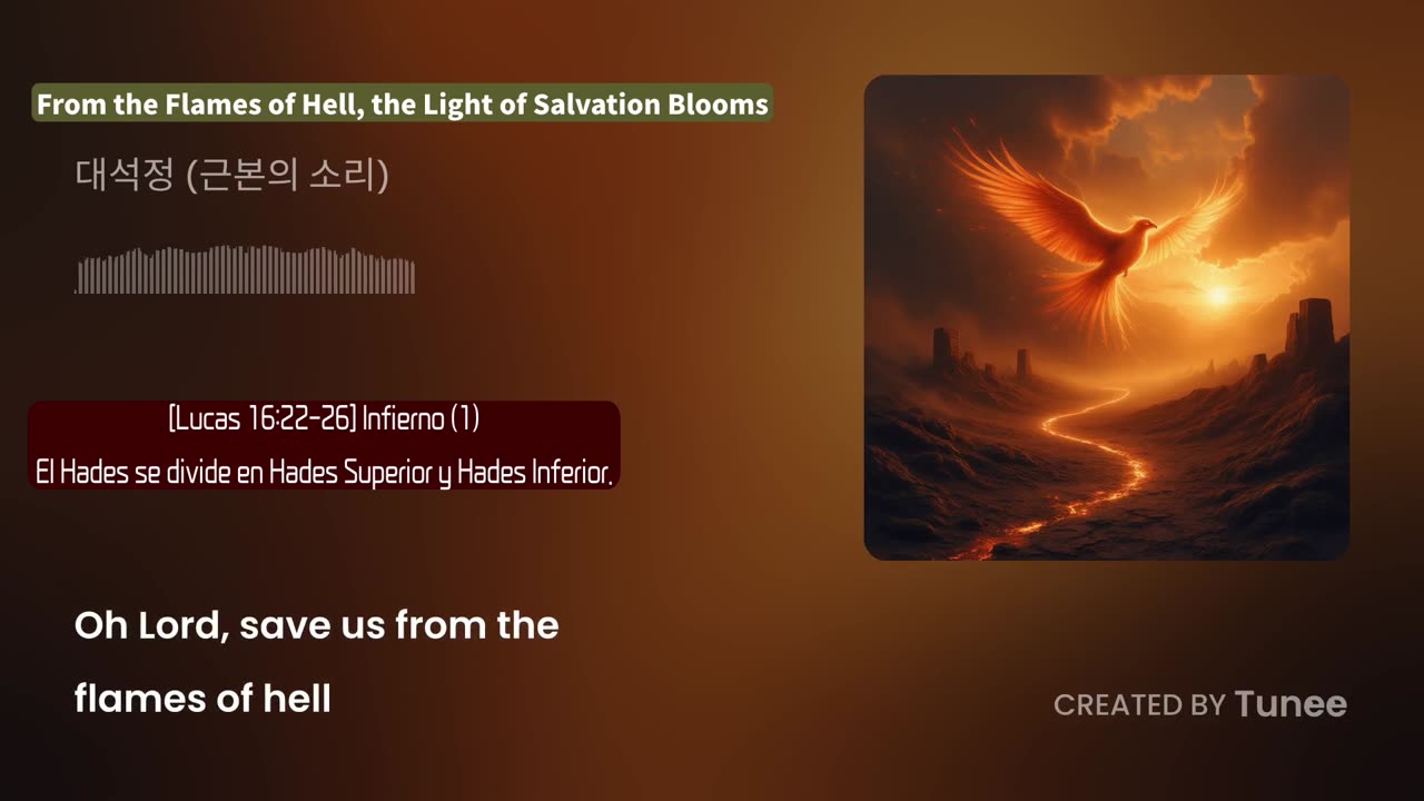 From the Flames of Hell, the Light of Salvation Blooms