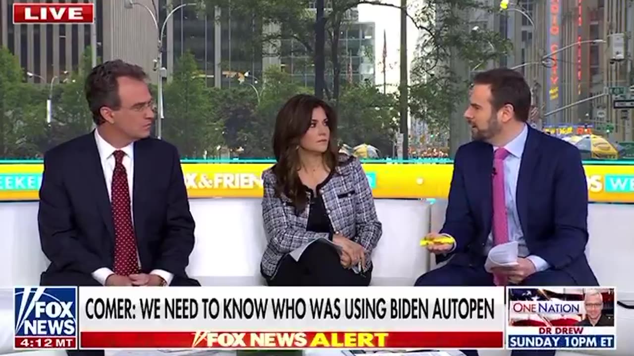 “We are going to bring everyone who we believe was involved in any role in the use of Biden’s autopen to an interview”