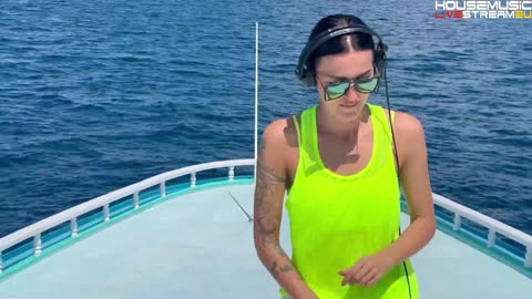 Progressive House & Melodic Techno Mix - Maldives Dhoni Dj set