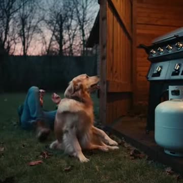 Dog Pushes Owner Out Before Explosion | Heroic Animal Moment 🐕🔥