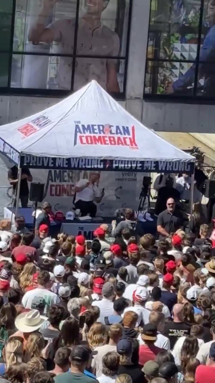 Let us pray for Charlie Kirk, who has been shot, that he will somehow survive.