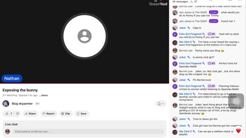 Timothy Eldridge - The @PennyBunny Threats