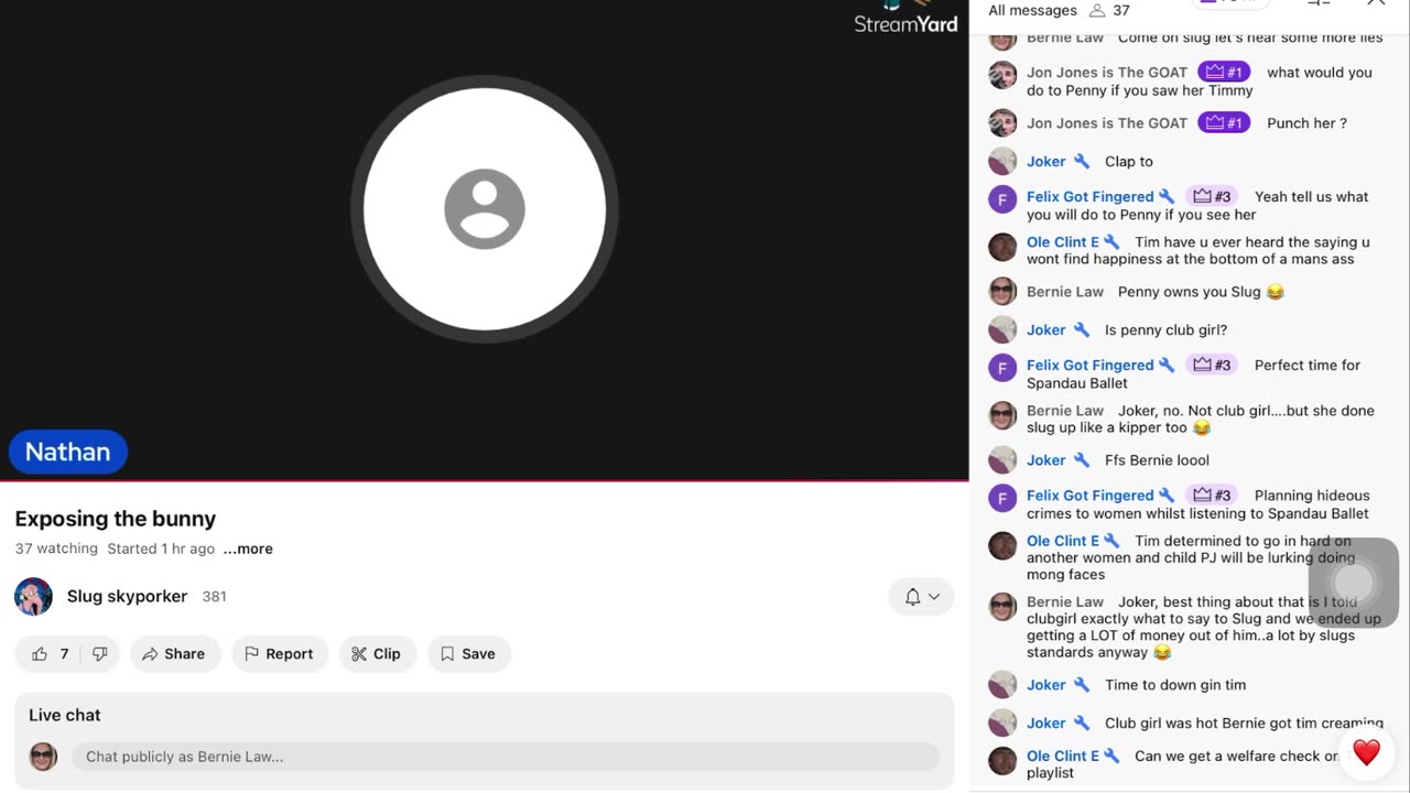 Timothy Eldridge - The @PennyBunny Threats