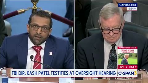 Kash Patel shuts down Dick Durbin over smear against him and Dan Bongino