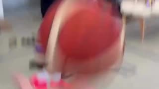 Watch Doncic score from half-court after a full body transformation
