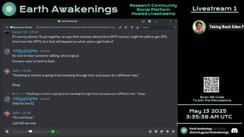 Earth Awakenings - Livestream 1 - #3167