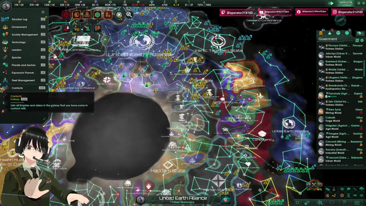 Stellaris | United Earth Alliance | Episode 037 | Ashes of the Swarm (🇵🇭 #phvtubers 🇵🇭 )