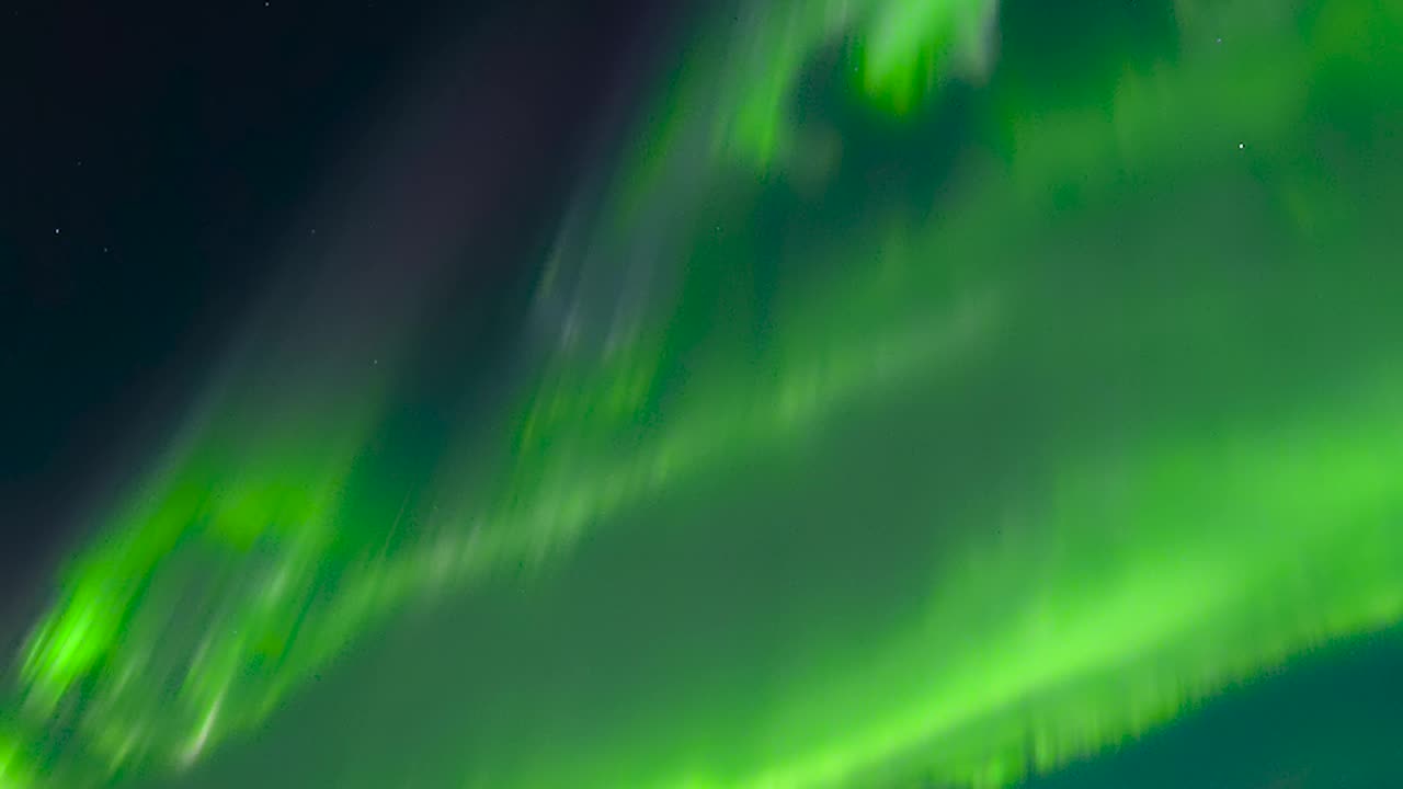 Auroral Substorm Lights Up the Sky