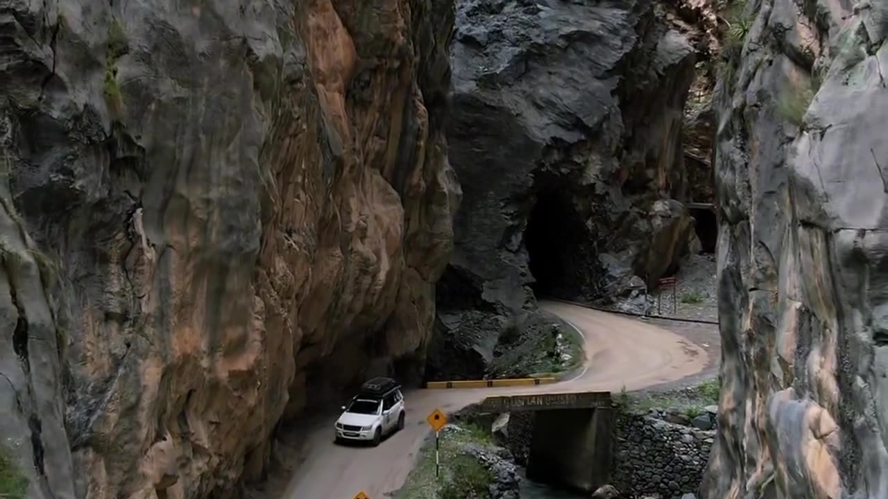 Cañon de Uchco is a landmark in Peru.
