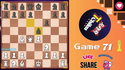 Watch the full video of #chess #game71 | that was a good game but with extra #Chessmoves