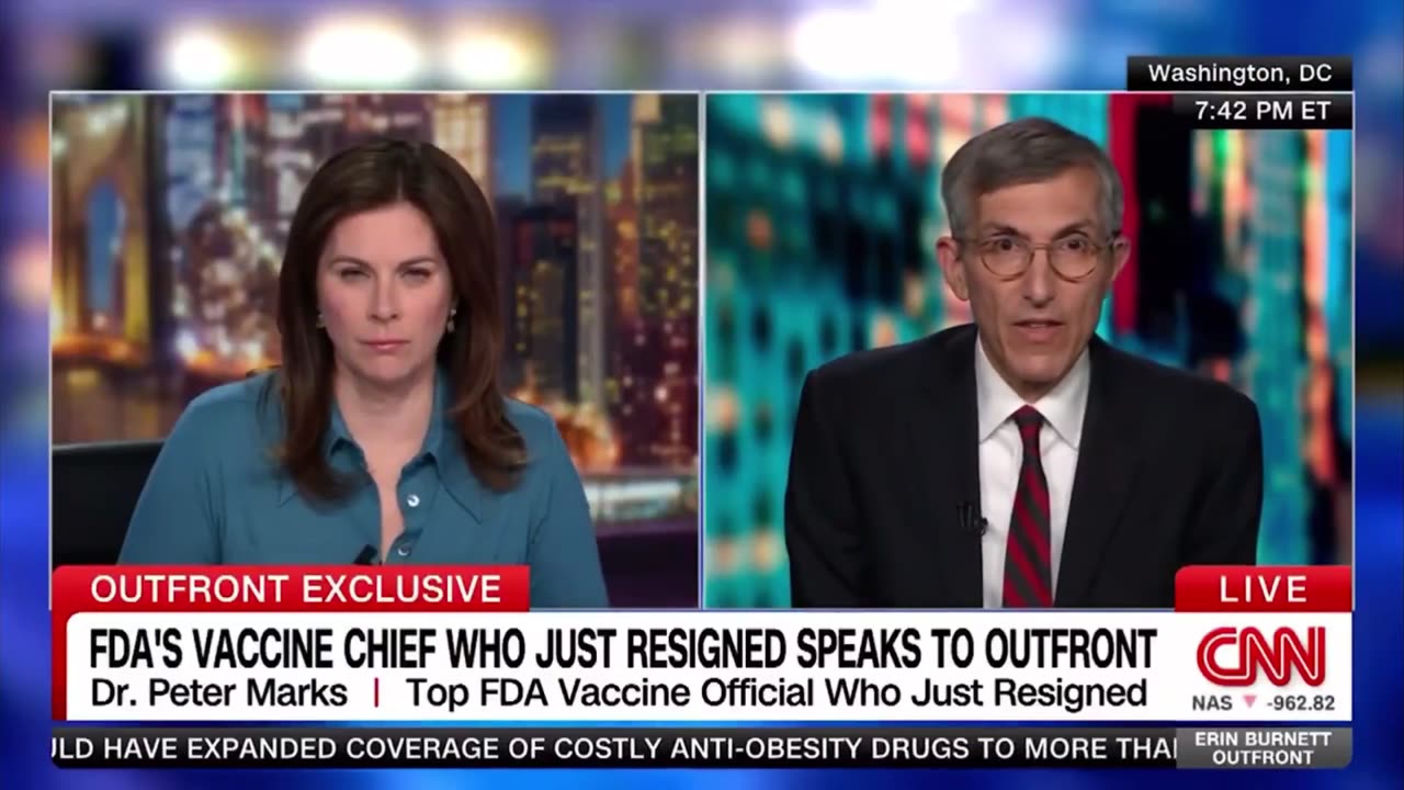 Dr. Peter Marks Issues a Biowarfare Warning as He Exits the FDA
