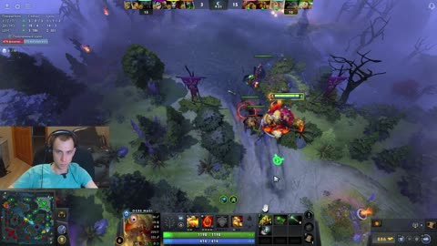 Огр раздал — враги плачут! Жёсткий замес в Dota 2