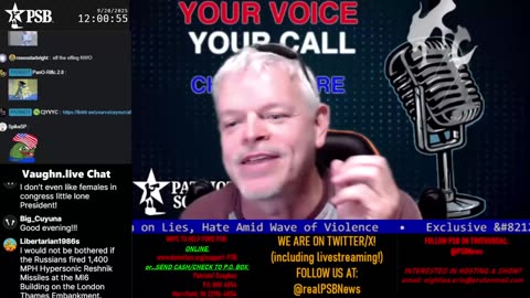 2025-09-20 23:58 EDT - Your Voice, Your Call: with Chris Moore