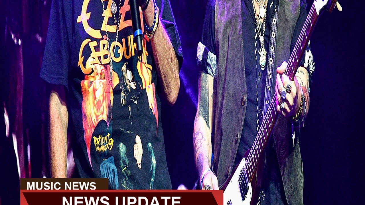 Johnny Depp Joins Alice Cooper for Ozzy Osbourne T