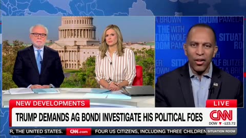CNN’s Pamela Brown Asks Hakeem Jeffries If He Is ‘Undermining’ Supreme Court